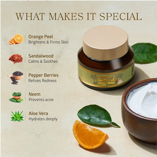 Energizing Day Cream With Orange Peel & Sandalwood - SPF 30