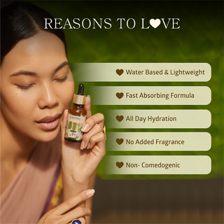 Hydrating Face Serum with Olive & Aloe Vera