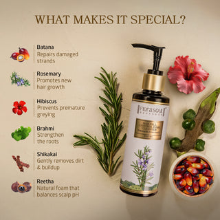 Hair Fall Control Hair Cleanser with Batana & Rosemary